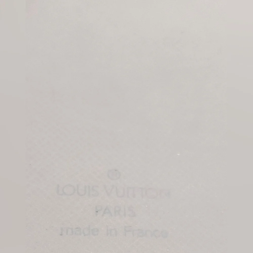 Louis Vuitton Vintage Taiga Leather Passport Holder Unisex With COA